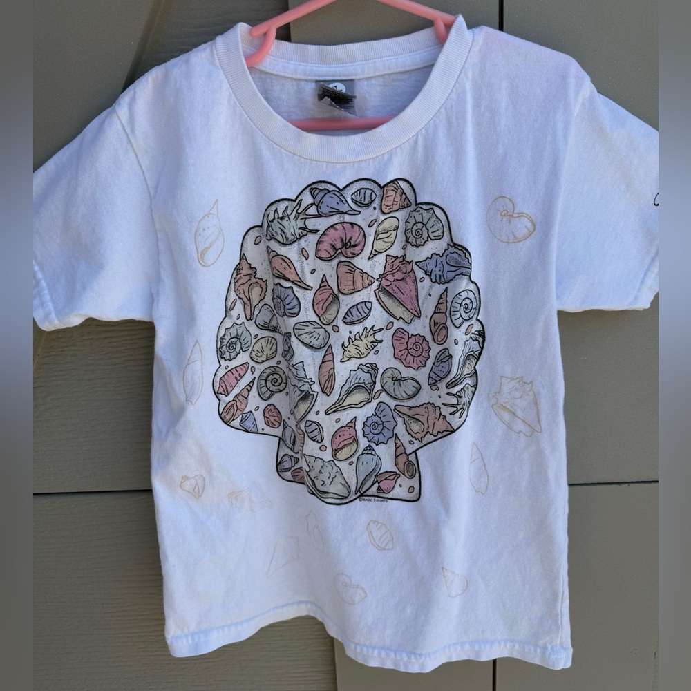 Toddler Color Changing Sanibel Island Seashell T Shirt 4T Beach Souvenir Tee